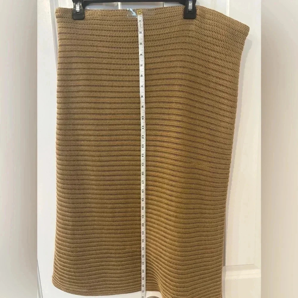 Lauren Ralph Lauren Metallic Cotton-Blend Knit Pencil Skirt Women’s Size… - Picture 9 of 16